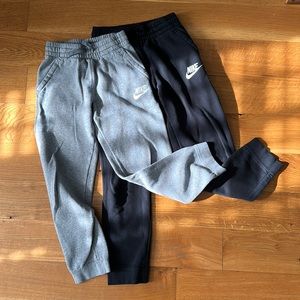 Two Nike Club Fleece Joggers